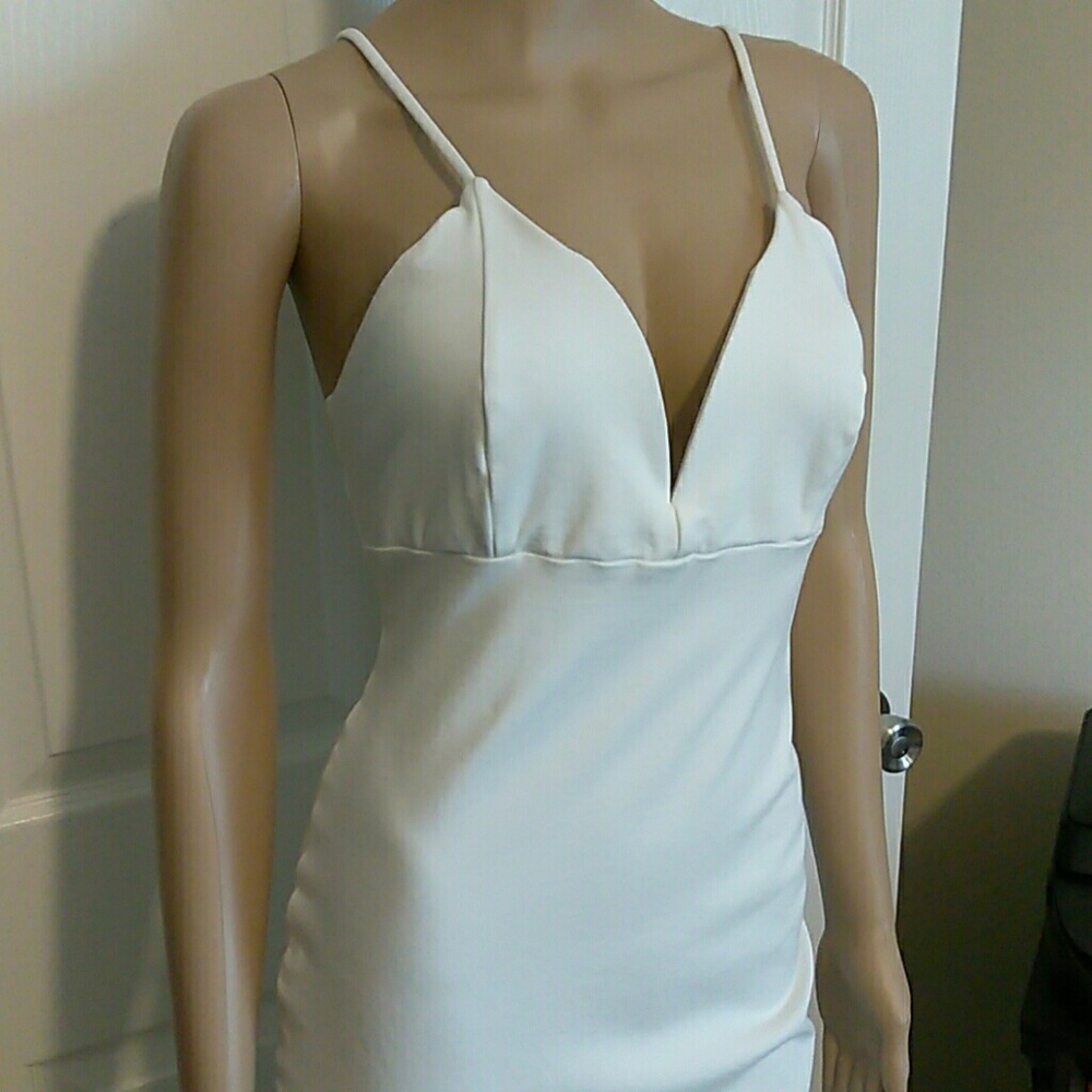 Form Fitting Midi Wedding Dress with Rhinestone Spaghetti Straps Court Train White Satin Sleeves Bridal Gowns Princess Modern Vestido De Novia Mermaid